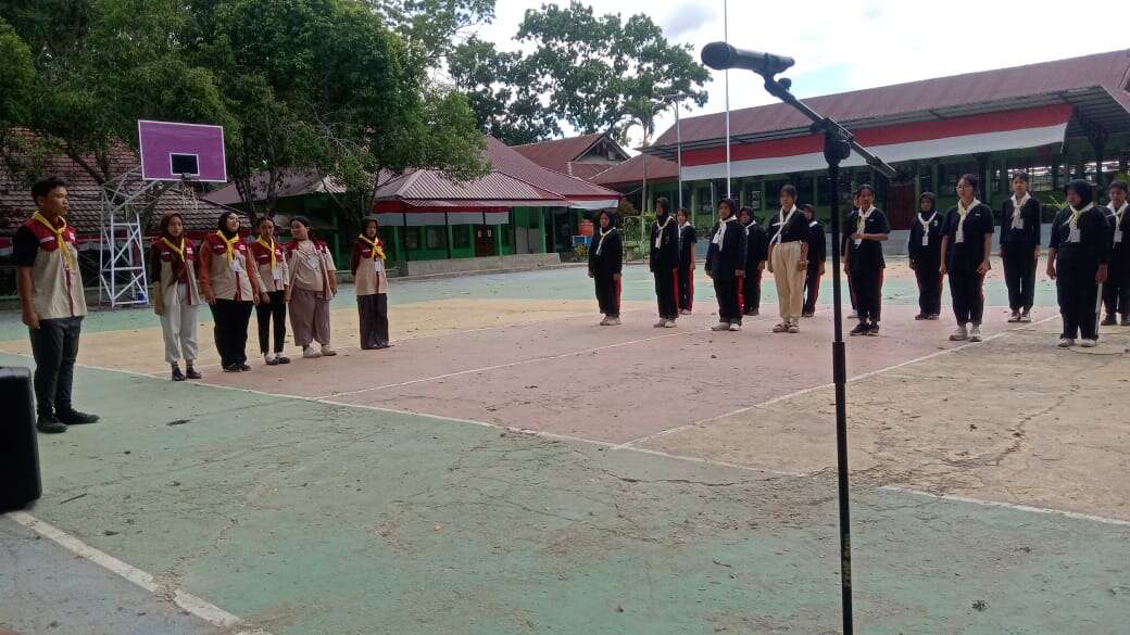 Diklat PMR Wira SMAN 6 Kendari